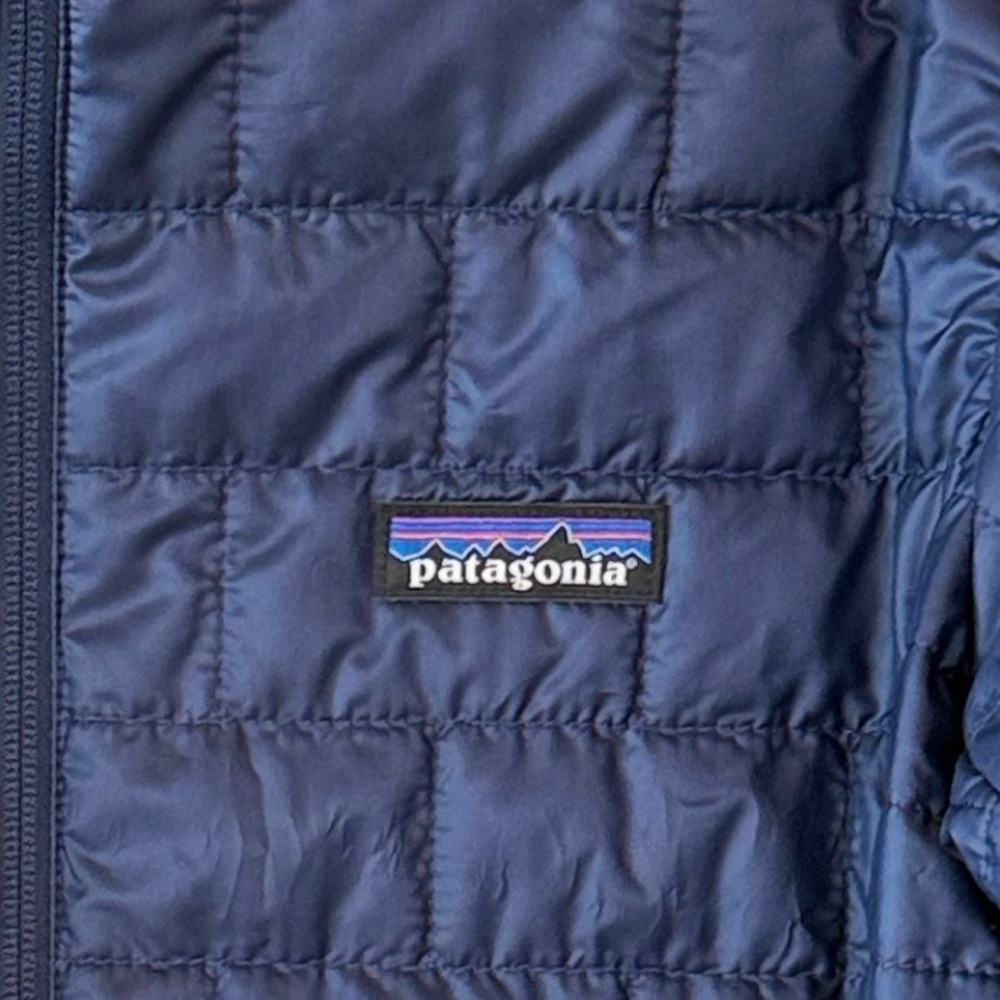 NWT Patagonia Nano Puff Insulated Jacket Women’s Medium Classic Navy Blue - Picture 5 of 13